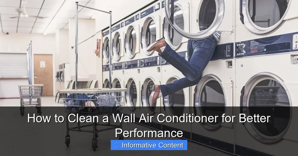 How to Clean a Wall Air Conditioner for Better Performance