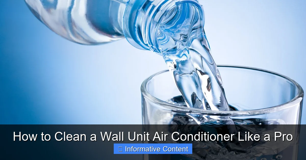 How to Clean a Wall Unit Air Conditioner Like a Pro