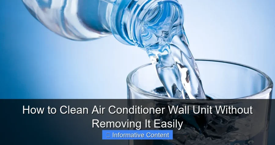 How to Clean Air Conditioner Wall Unit Without Removing It Easily