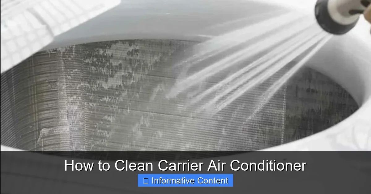 How to Clean Carrier Air Conditioner