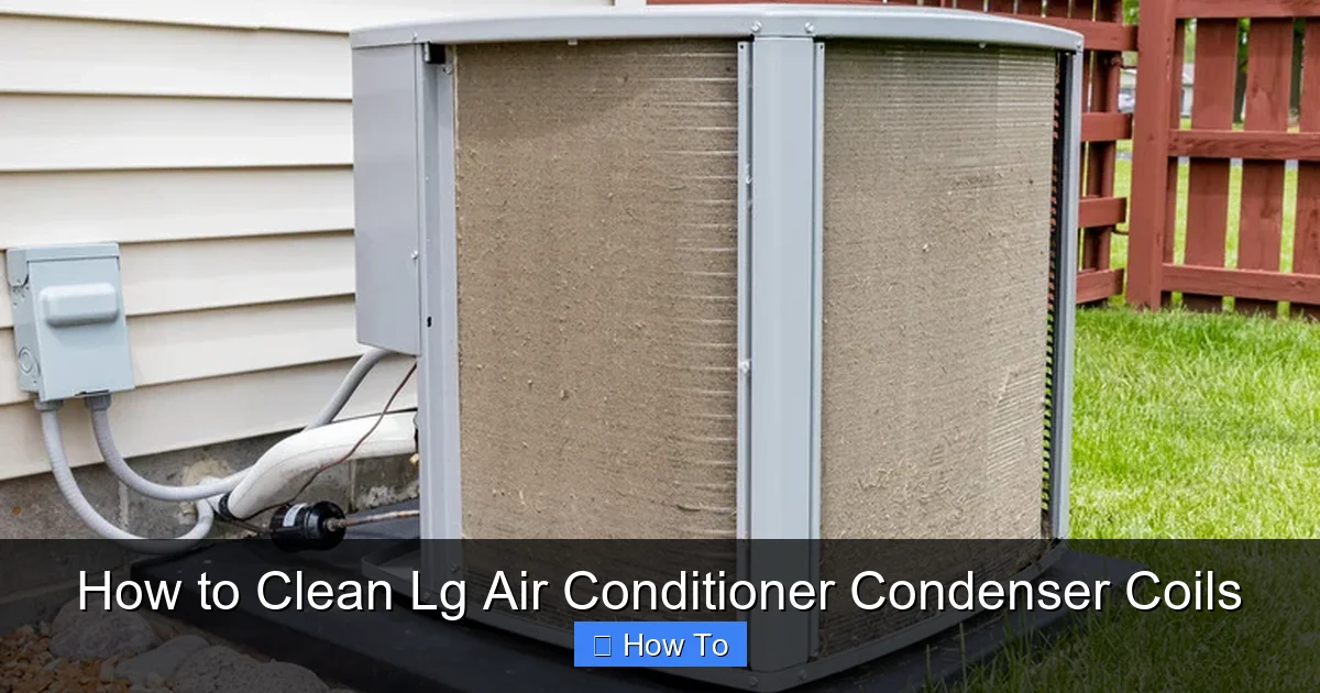 How to Clean Lg Air Conditioner Condenser Coils