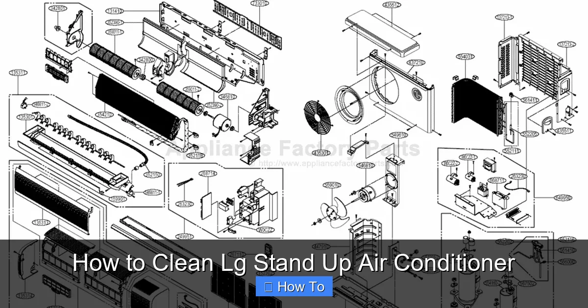 How to Clean Lg Stand Up Air Conditioner