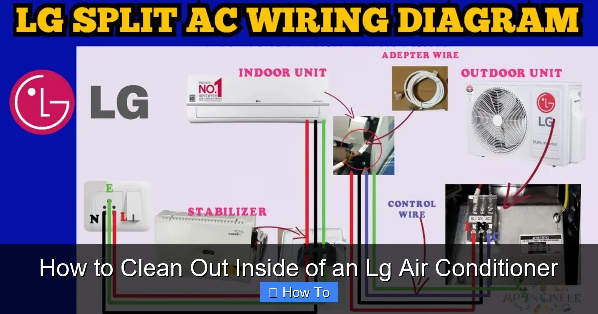 How to Clean Out Inside of an Lg Air Conditioner