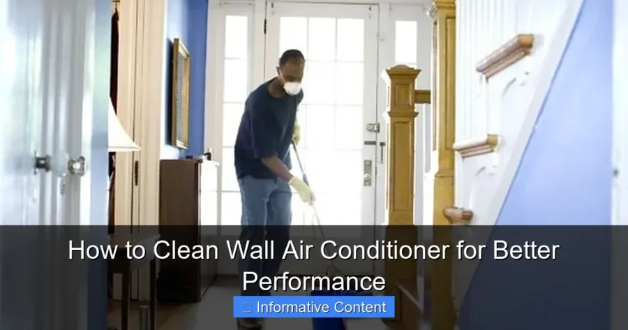 How to Clean Wall Air Conditioner for Better Performance