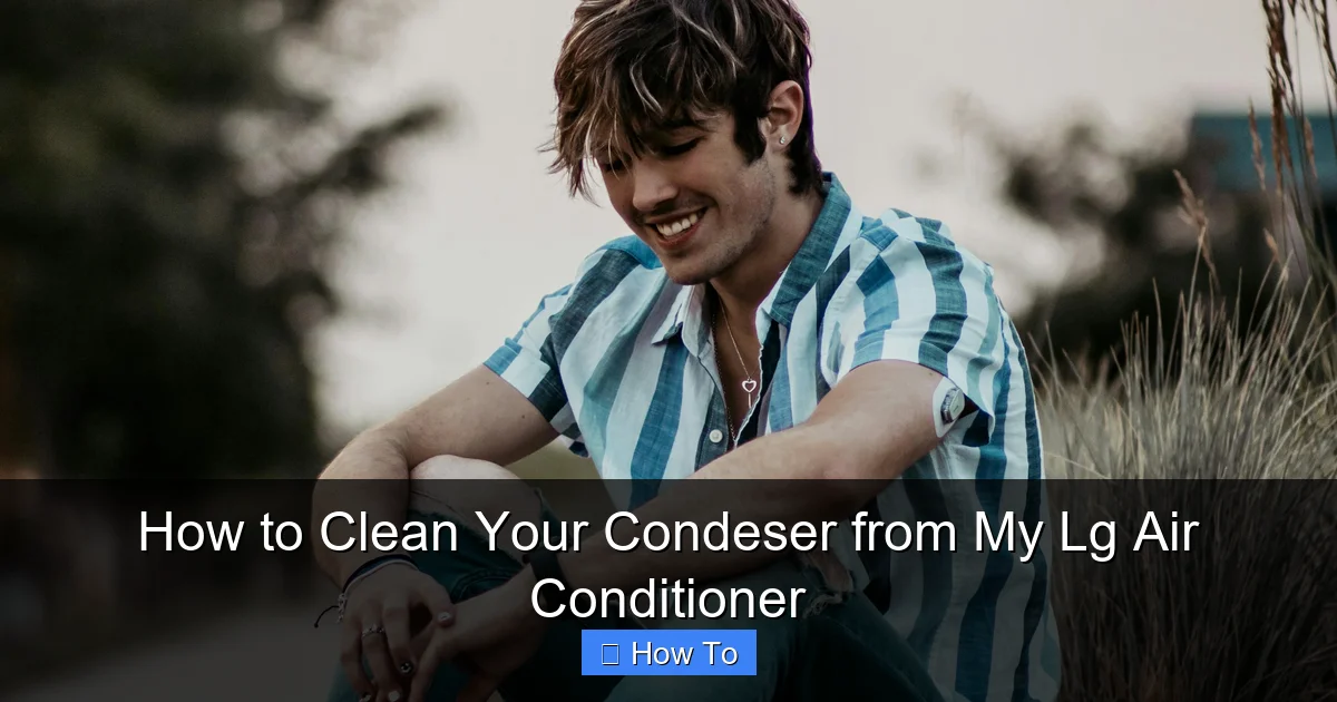 How to Clean Your Condeser from My Lg Air Conditioner