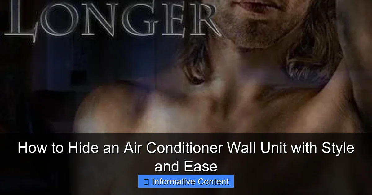 How to Hide an Air Conditioner Wall Unit with Style and Ease
