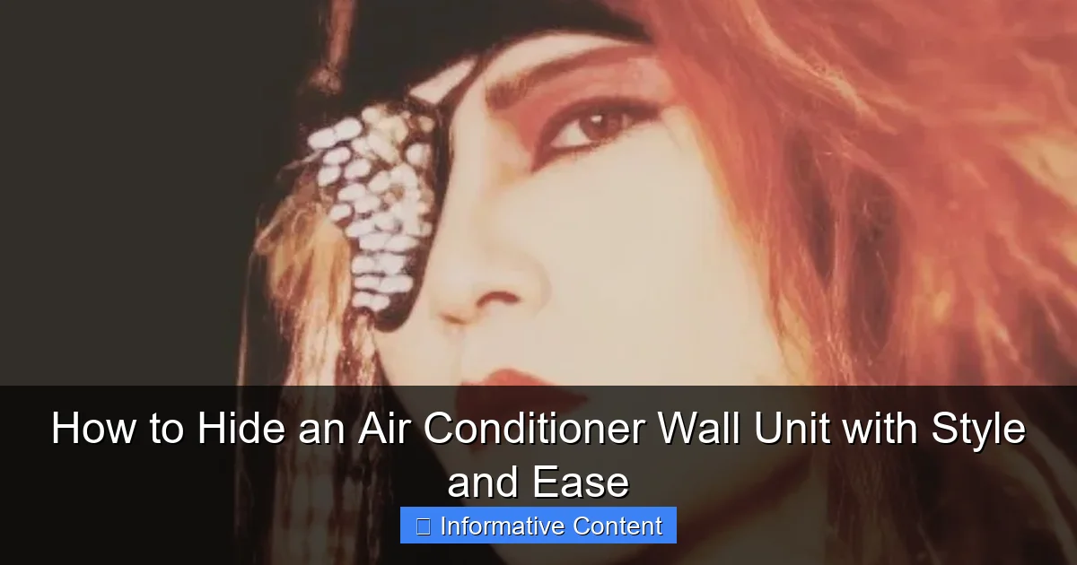 How to Hide an Air Conditioner Wall Unit with Style and Ease