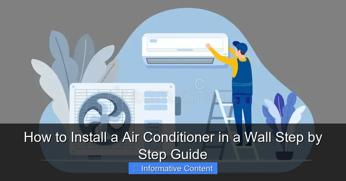 How to Install a Air Conditioner in a Wall Step by Step Guide