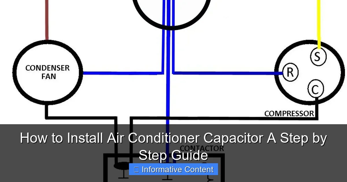 How to Install Air Conditioner Capacitor A Step by Step Guide