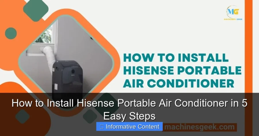 How to Install Hisense Portable Air Conditioner in 5 Easy Steps