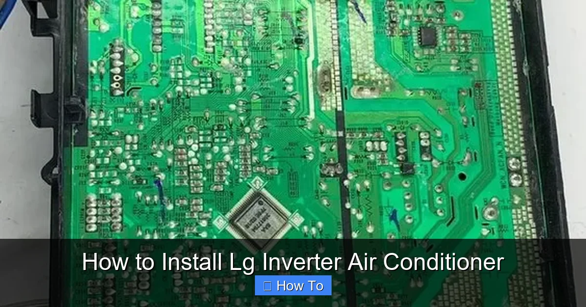 How to Install Lg Inverter Air Conditioner