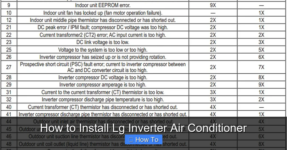 How to Install Lg Inverter Air Conditioner