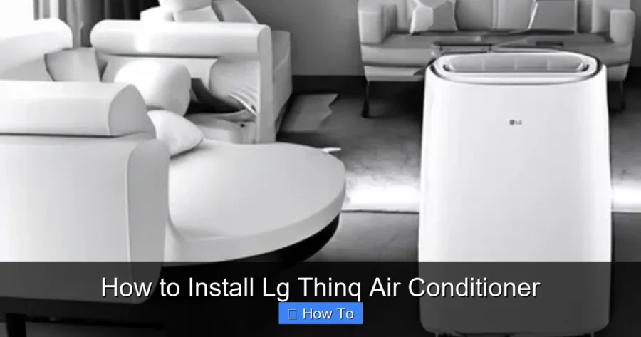 How to Install Lg Thinq Air Conditioner