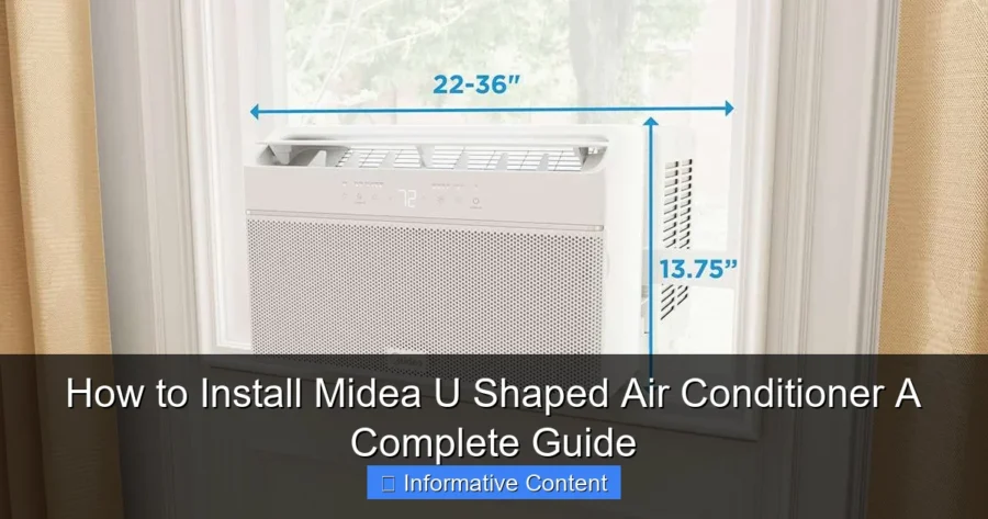 How to Install Midea U Shaped Air Conditioner A Complete Guide