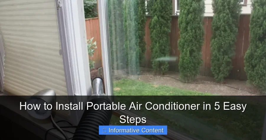 How to Install Portable Air Conditioner in 5 Easy Steps