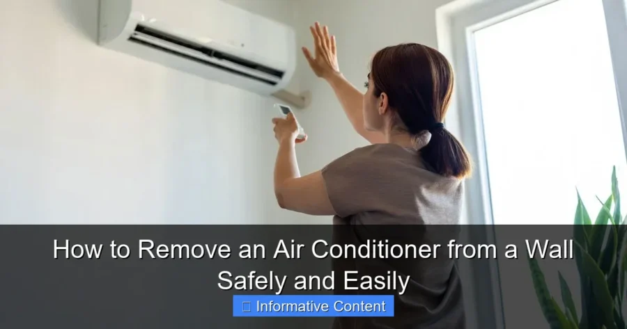 How to Remove an Air Conditioner from a Wall Safely and Easily