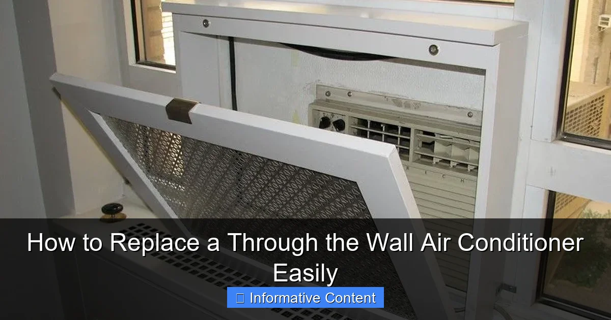 How to Replace a Through the Wall Air Conditioner Easily
