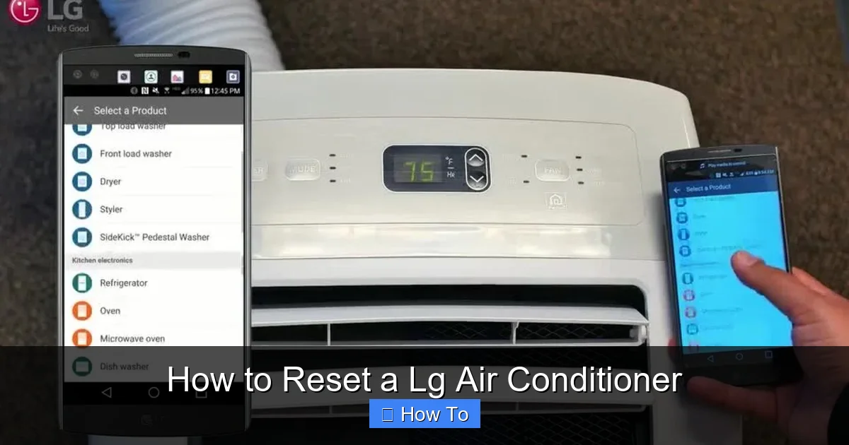 How to Reset a Lg Air Conditioner
