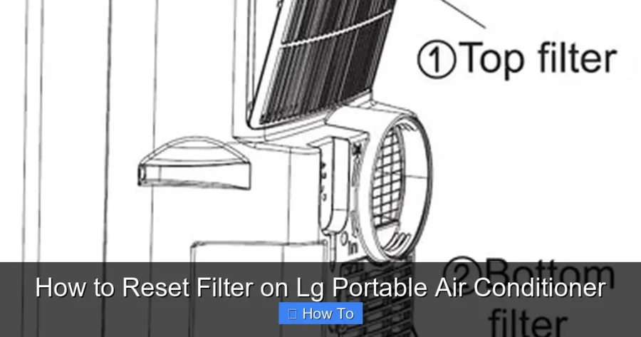 How to Reset Filter on Lg Portable Air Conditioner