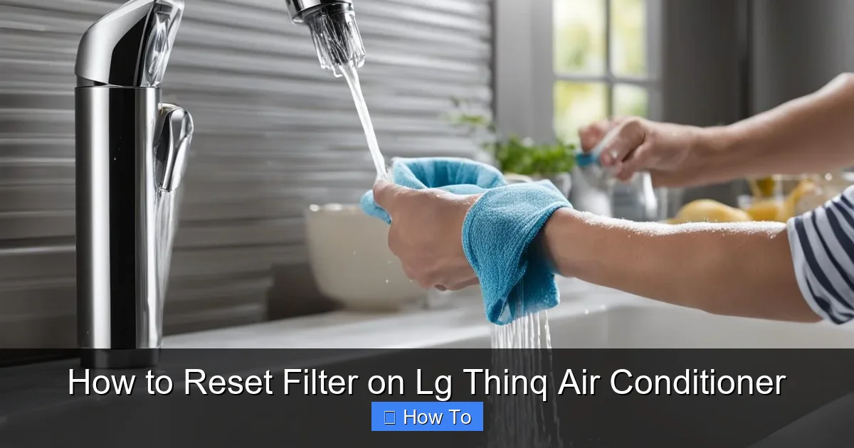 How to Reset Filter on Lg Thinq Air Conditioner