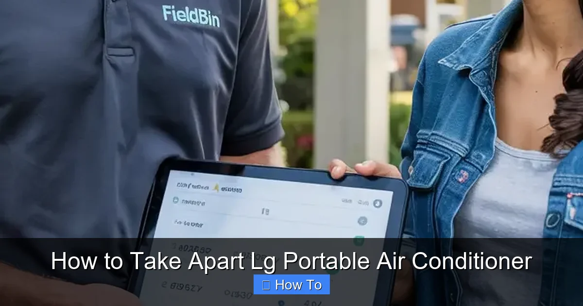 How to Take Apart Lg Portable Air Conditioner
