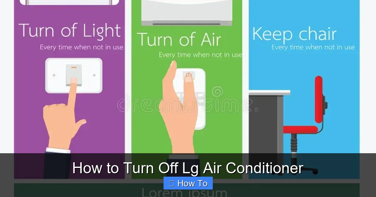 How to Turn Off Lg Air Conditioner