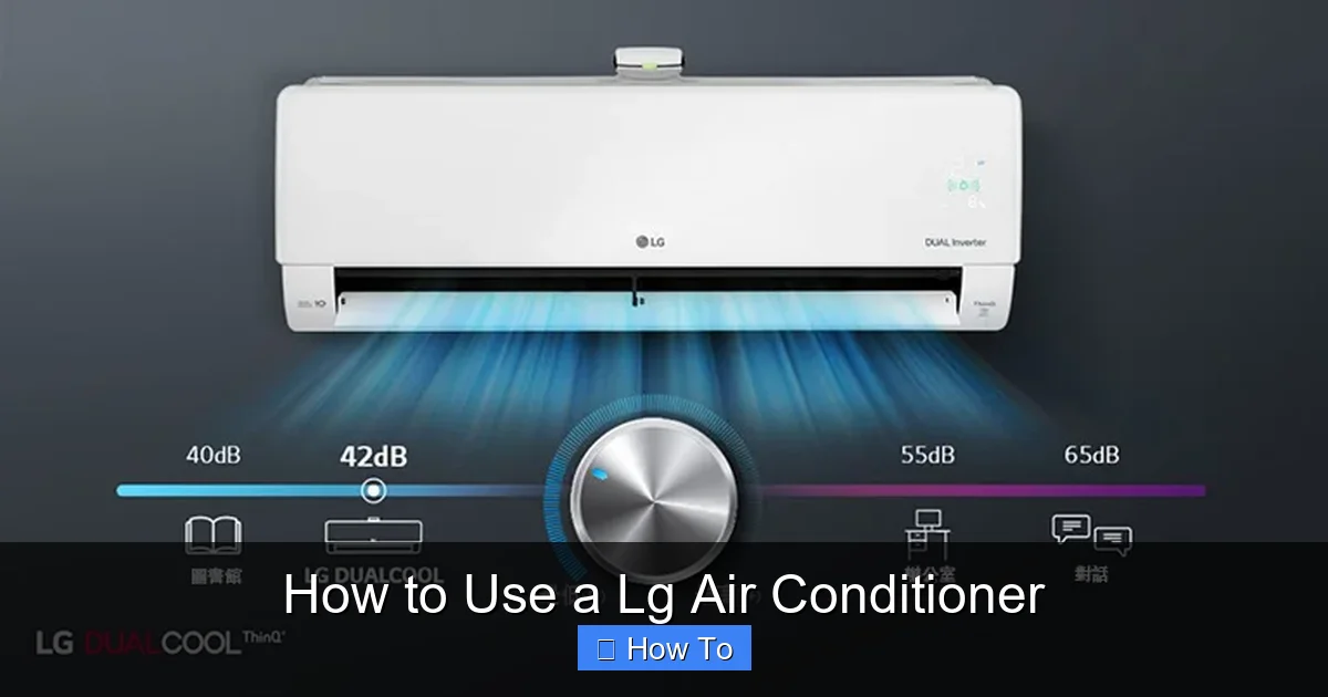 How to Use a Lg Air Conditioner
