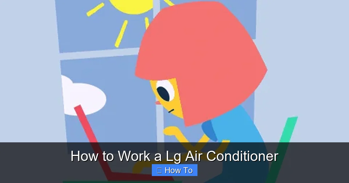 How to Work a Lg Air Conditioner