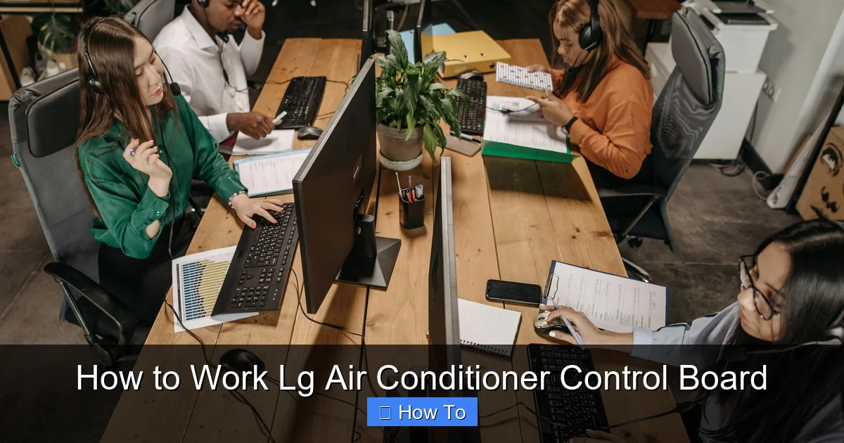 How to Work Lg Air Conditioner Control Board