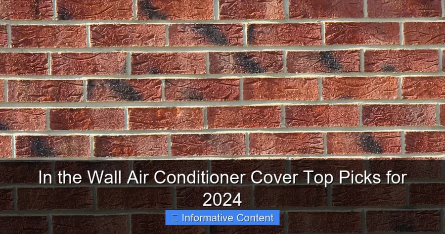 In the Wall Air Conditioner Cover Top Picks for 2024