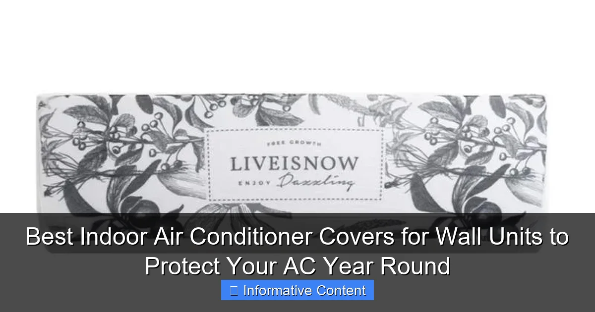 Best Indoor Air Conditioner Covers for Wall Units to Protect Your AC Year Round