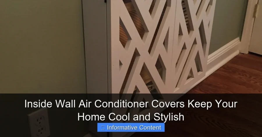 Inside Wall Air Conditioner Covers Keep Your Home Cool and Stylish