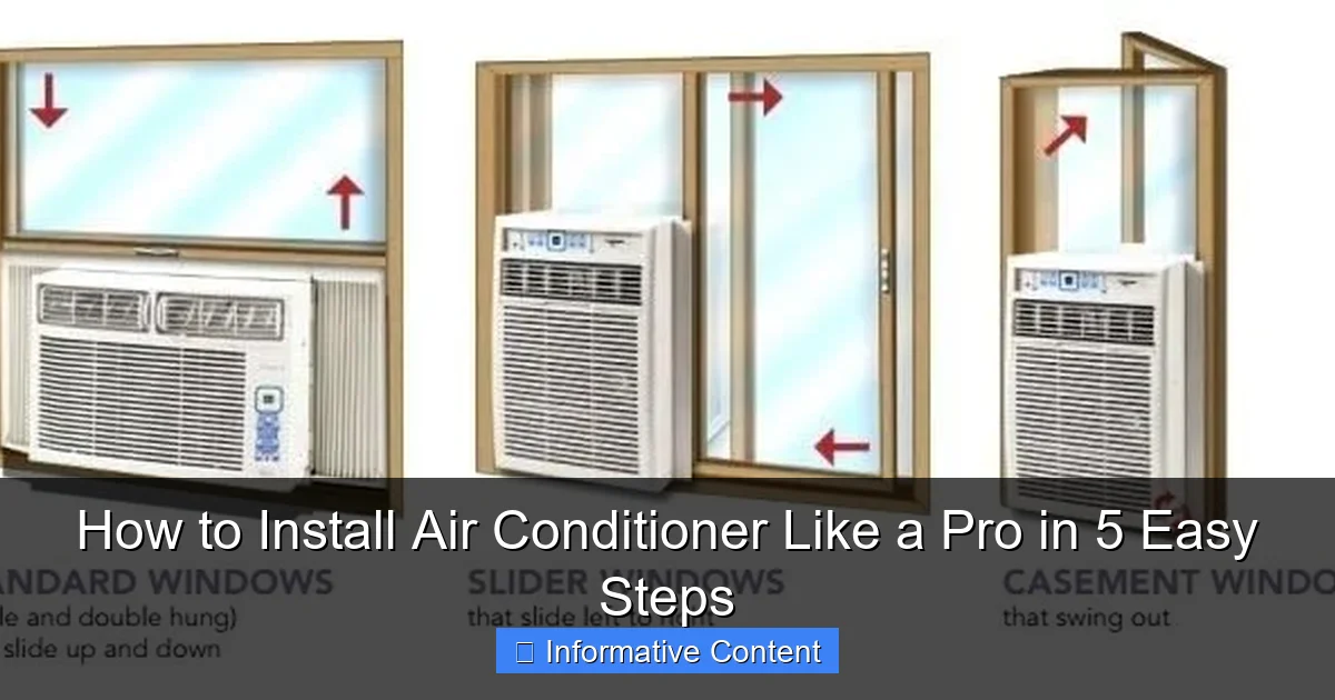 How to Install Air Conditioner Like a Pro in 5 Easy Steps