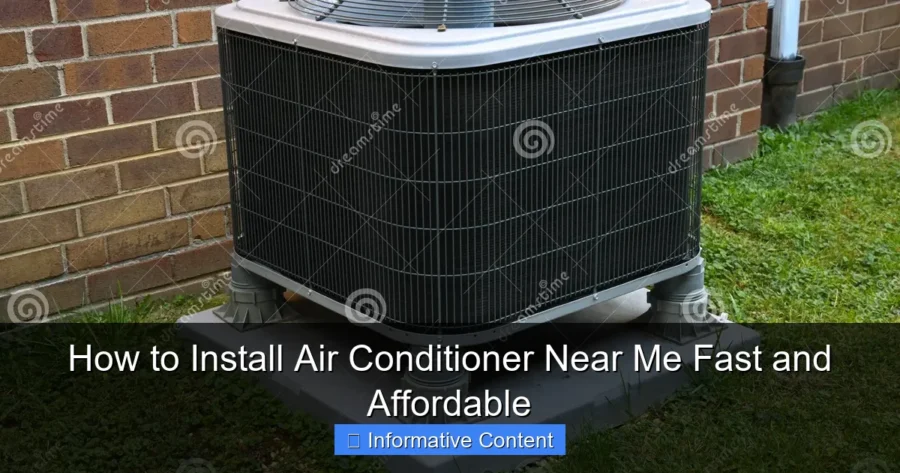 How to Install Air Conditioner Near Me Fast and Affordable