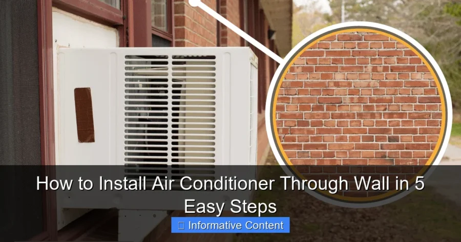 How to Install Air Conditioner Through Wall in 5 Easy Steps
