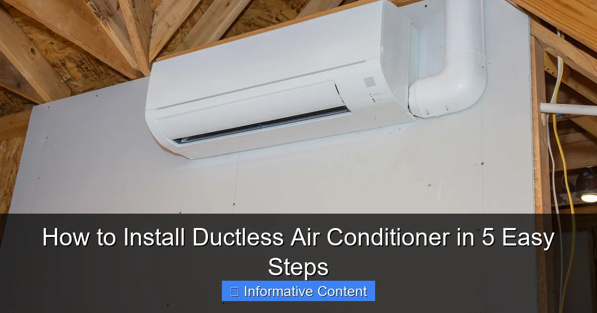 How to Install Ductless Air Conditioner in 5 Easy Steps