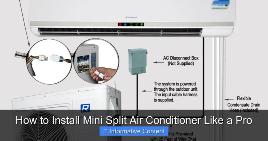 How to Install Mini Split Air Conditioner Like a Pro