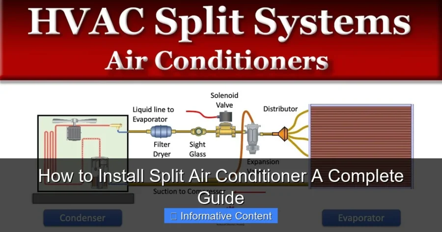 How to Install Split Air Conditioner A Complete Guide