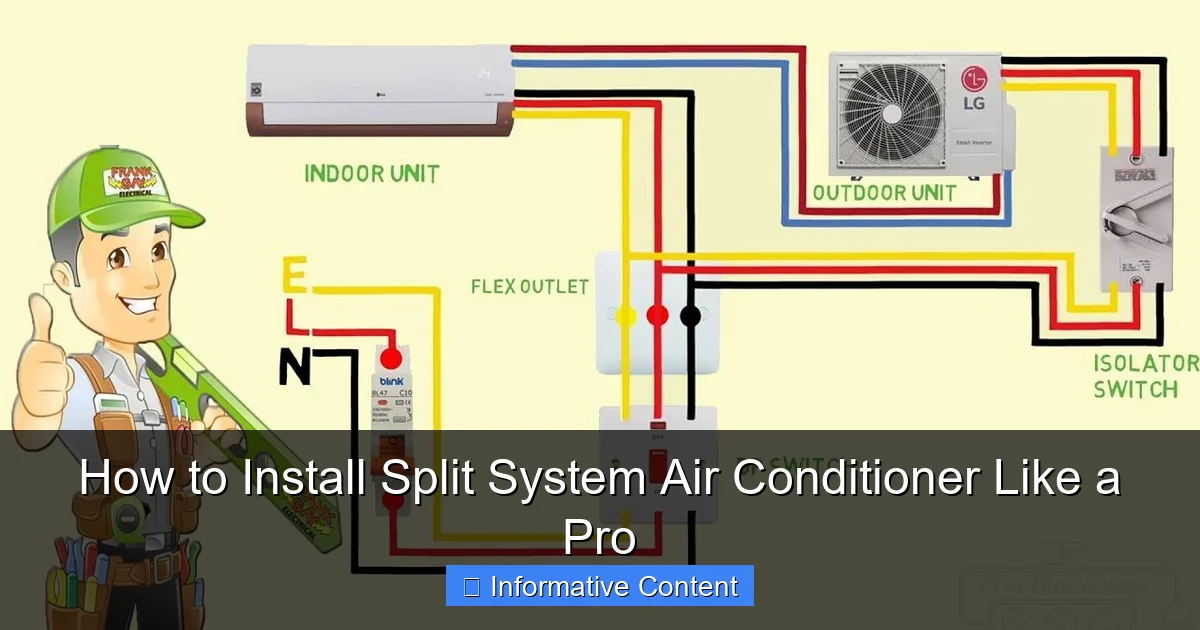 How to Install Split System Air Conditioner Like a Pro
