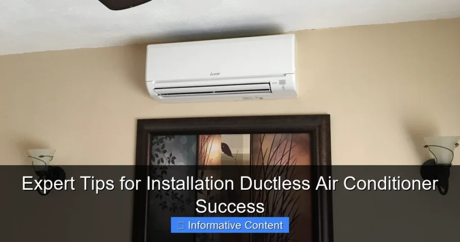Expert Tips for Installation Ductless Air Conditioner Success