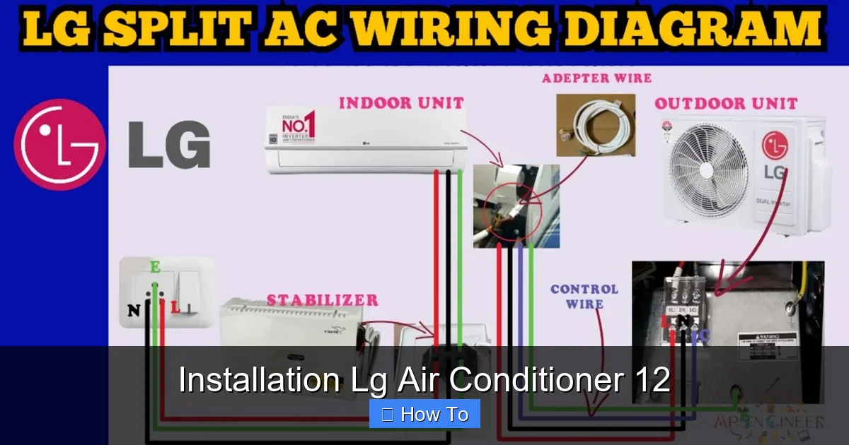 Installation Lg Air Conditioner 12