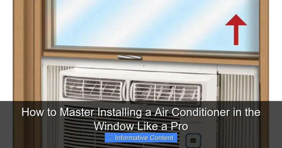 How to Master Installing a Air Conditioner in the Window Like a Pro