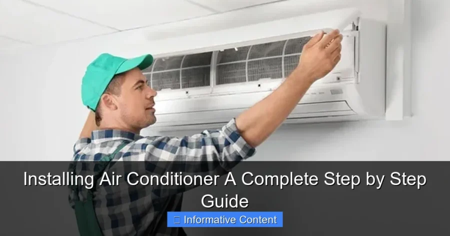 Installing Air Conditioner A Complete Step by Step Guide
