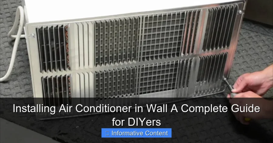 Installing Air Conditioner in Wall A Complete Guide for DIYers