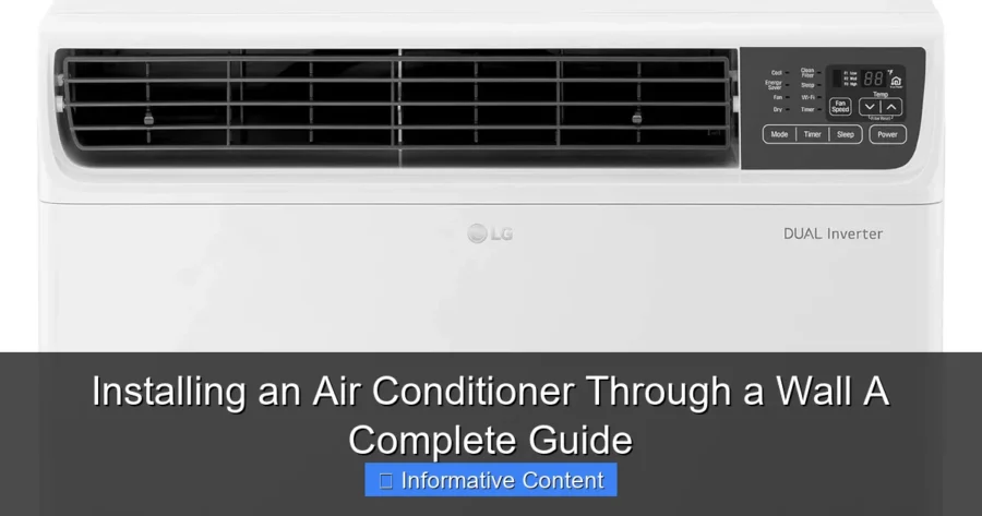 Installing an Air Conditioner Through a Wall A Complete Guide