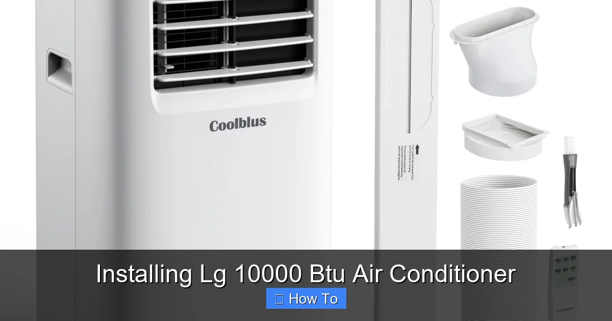 Installing Lg 10000 Btu Air Conditioner