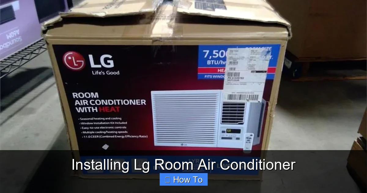 Installing Lg Room Air Conditioner