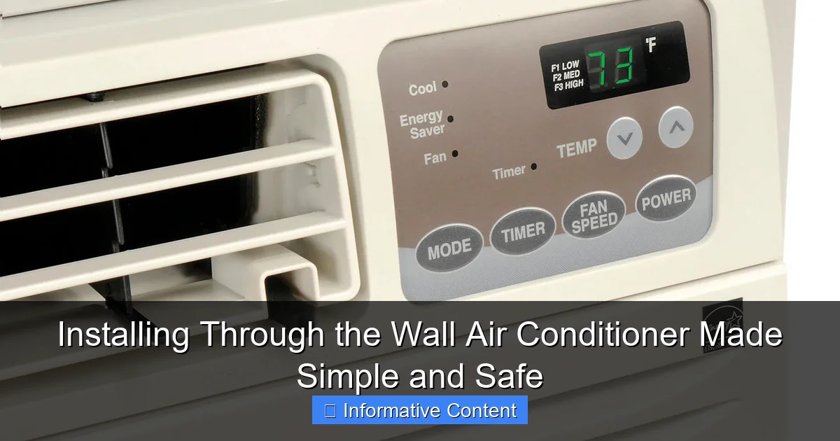 Installing Through the Wall Air Conditioner Made Simple and Safe