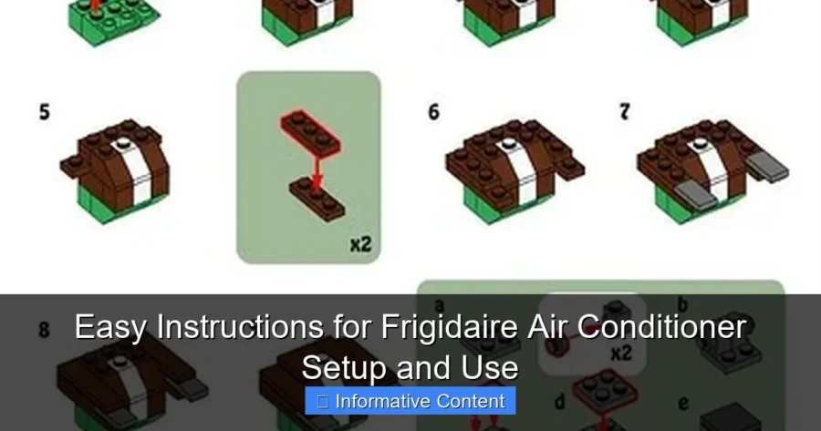Easy Instructions for Frigidaire Air Conditioner Setup and Use