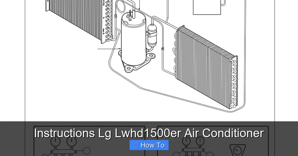 Instructions Lg Lwhd1500er Air Conditioner